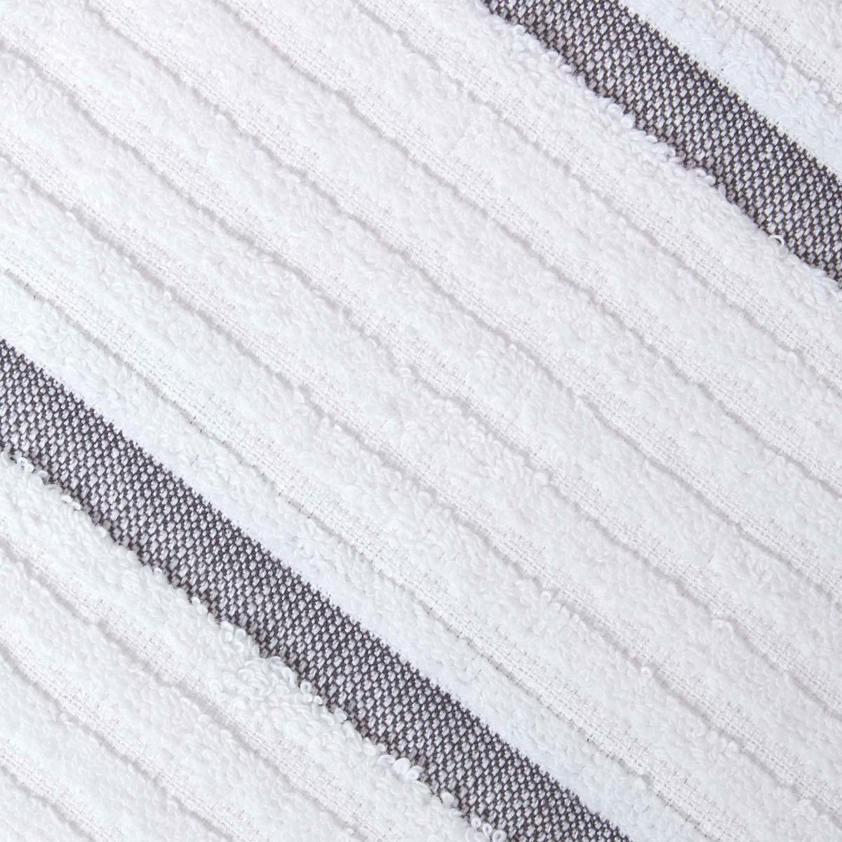 KÜCHENHANDTUCH 2er-Set, 100% Baumwolle gestreift - Grau, Textil (50/70cm) - Homescapes