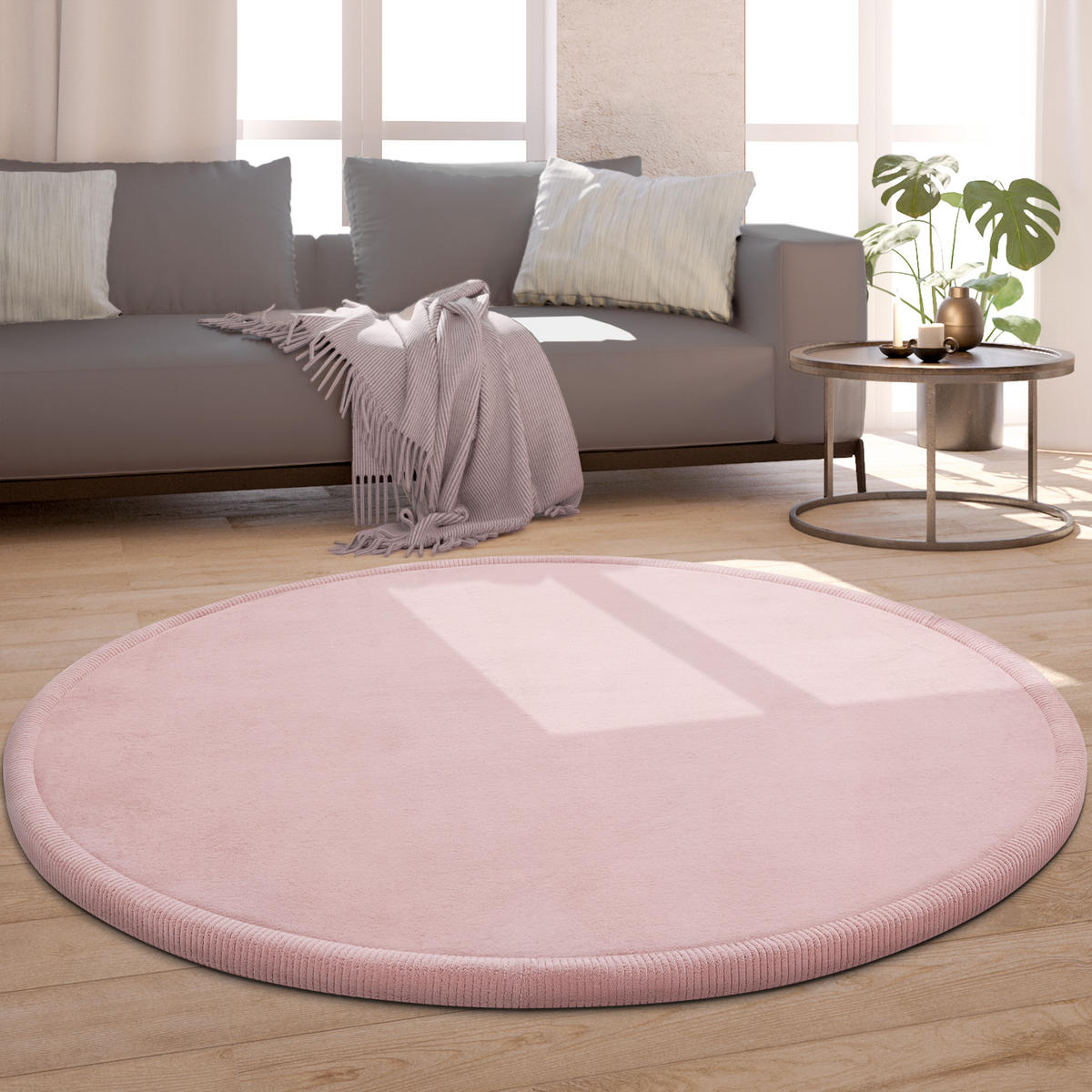 KINDERTEPPICH 80/80 cm Tatami 475 - Pink, Textil (80/80cm) - Paco Home