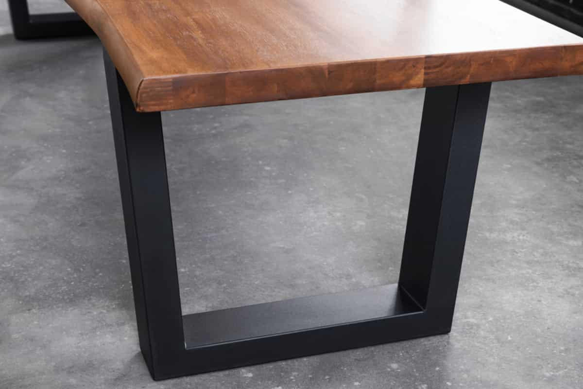 BANK GENESIS Braun Akazie 200cm - Braun, Holz (200/84/48cm) - riess-ambiente