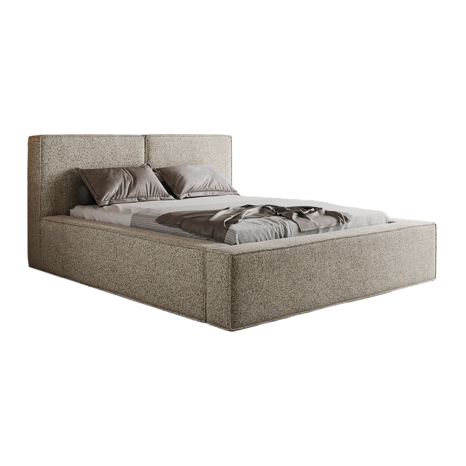 Fedve Polsterbett Beige 180x200 cm