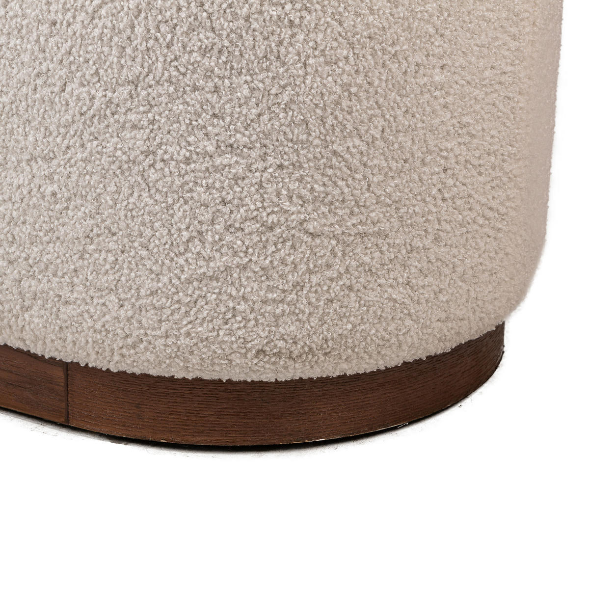 SITZBANK Wolle Weiß - Weiß, Textil (100/40/40cm) - Nordlys