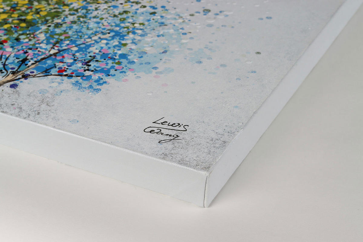 ÖLGEMÄLDE 140/70 cm - Multicolor, Holz/Textil (1.98/70cm) - KUNSTLOFT