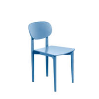 STUHL aus massivem Buchenholz in Cornish-Blau SANDRO - Hellblau, Holz (43/80/50cm) - RNT By Really Nice Things