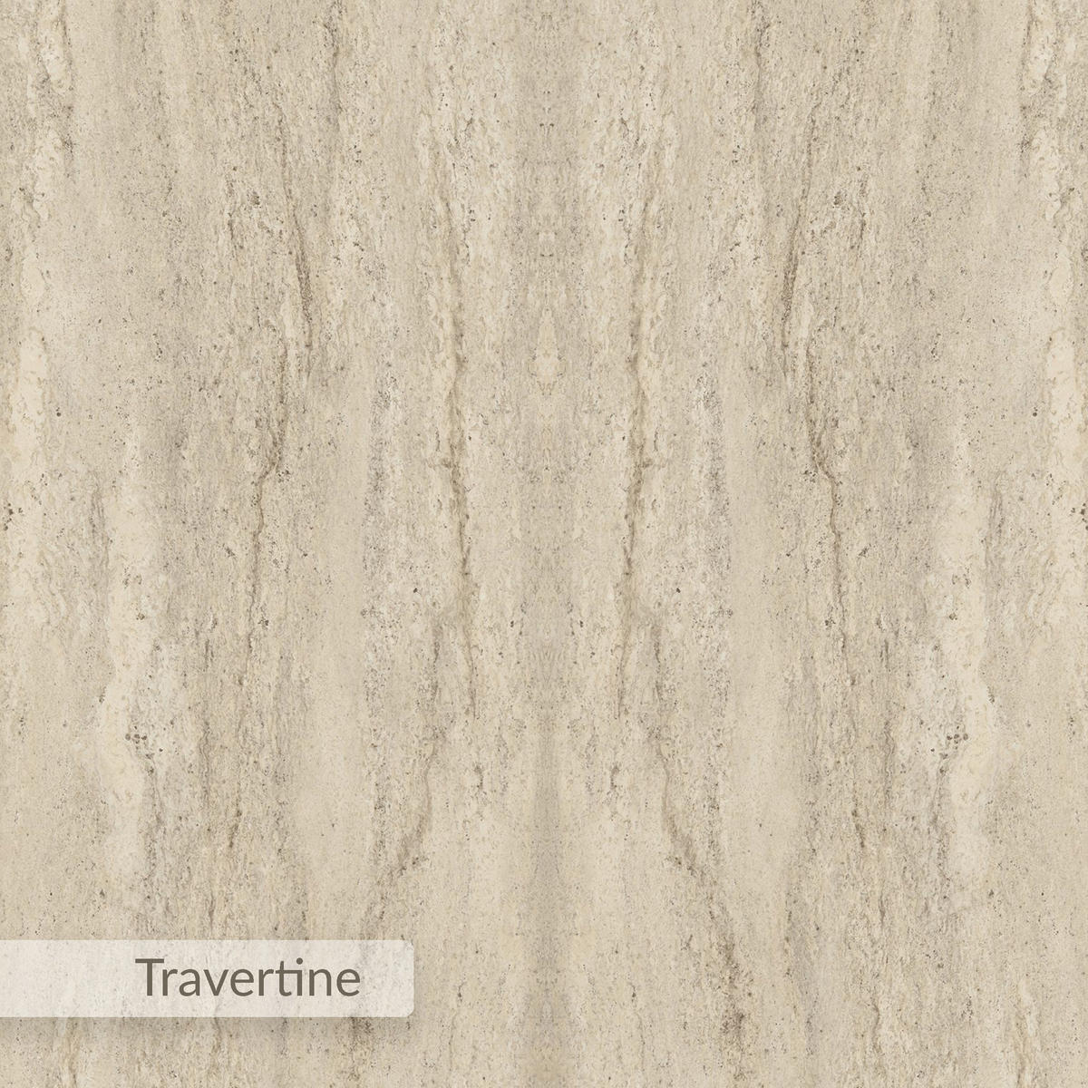 NACHTTISCH Ema Travertin 30/30/55 cm - Beige, Holzwerkstoff (30/55/30cm) - Decortie