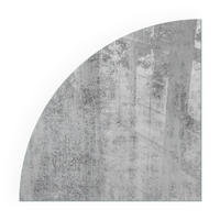 GLASPLATTE für Kamin 100x100 cm - Grau, Glas (100/100/0.4cm) - TULUP