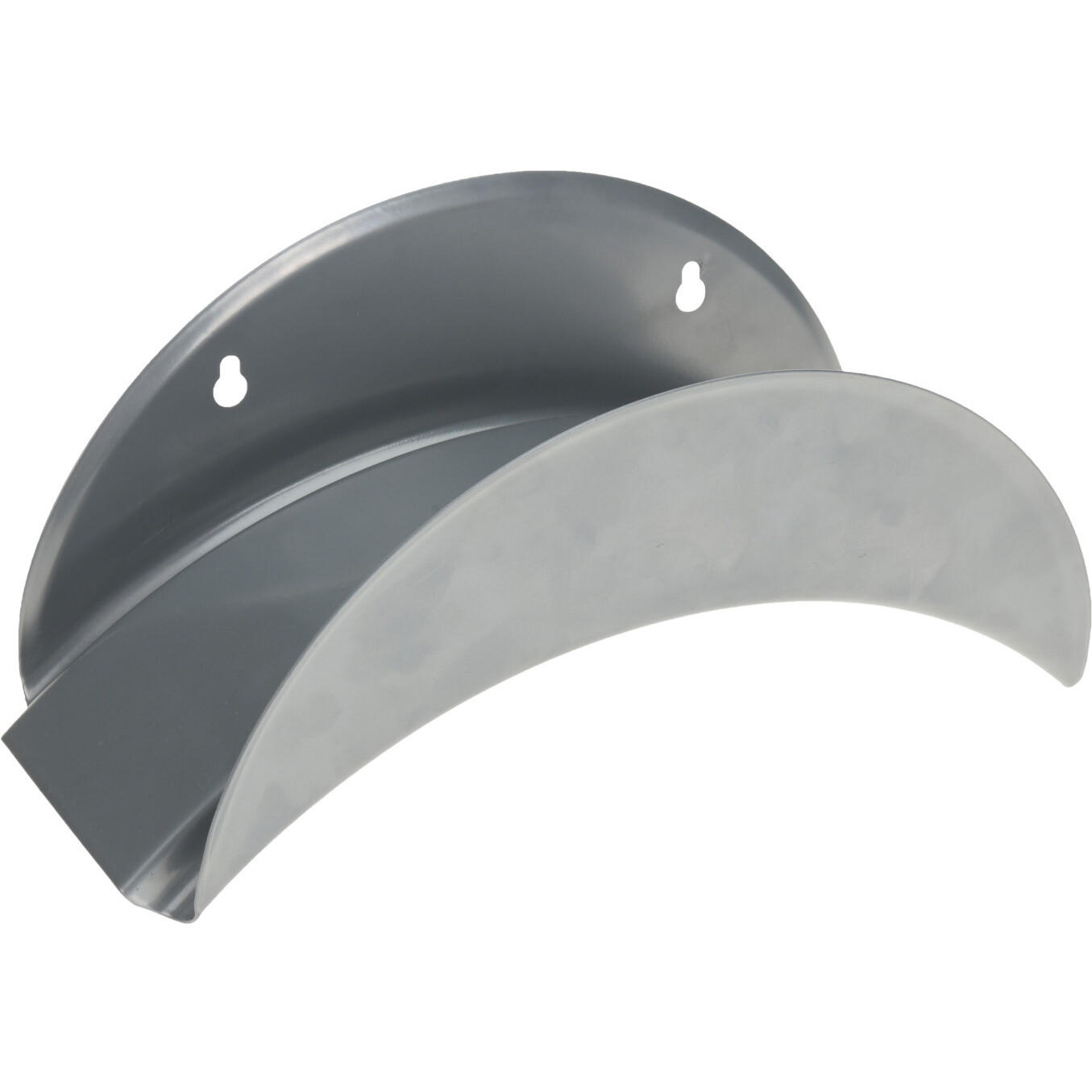 WANDHALTERUNG Gartenschlauch Metall - Grau, Metall (12/12.5/27.5cm)