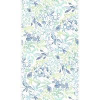 VLIESTAPETE Blau 159/280 cm - Grün, Textil (159/1cm) - KUNSTLOFT