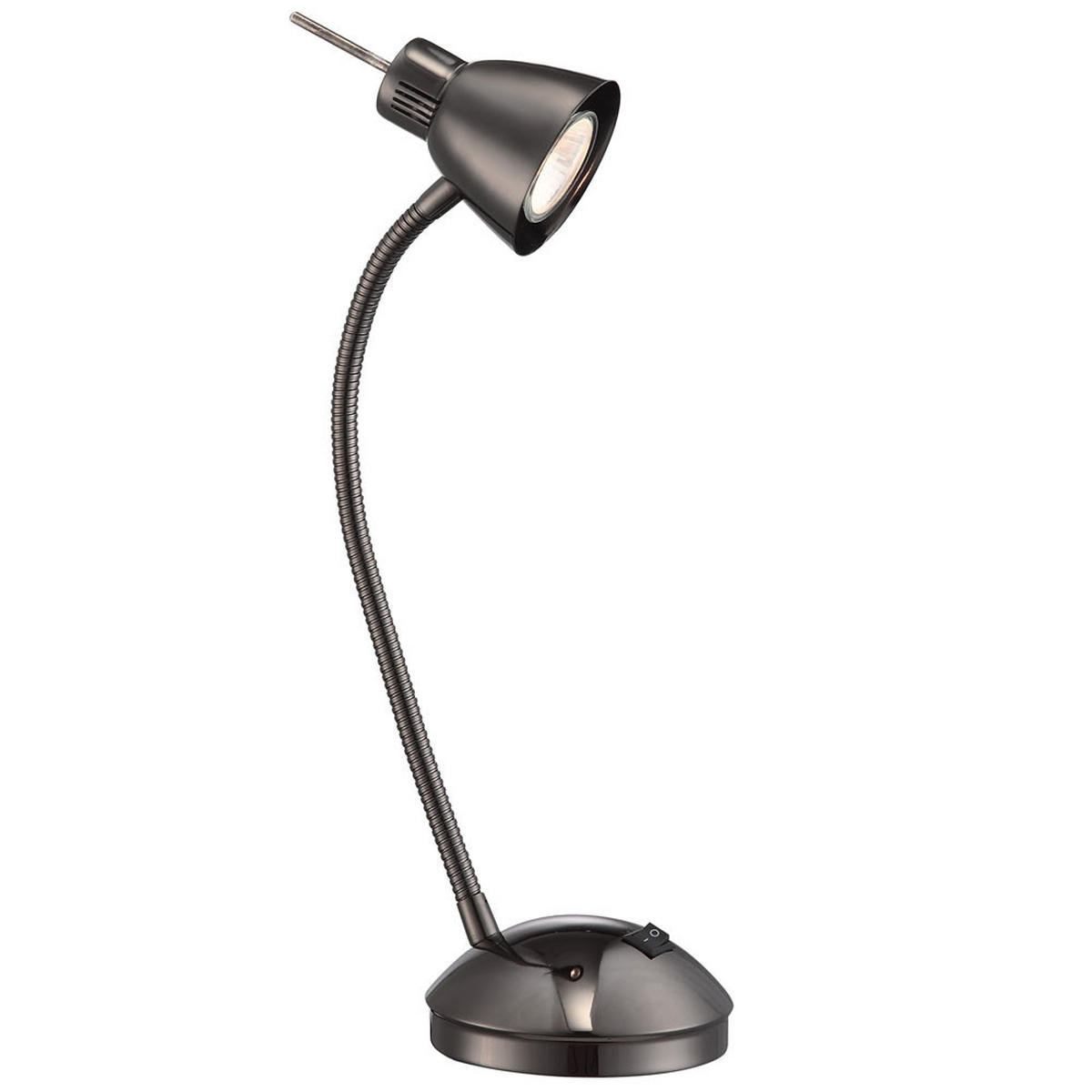 LED TISCHLEUCHTE Metall Schwarz - Schwarz, Metall (24/25/42cm) - Globo Lighting