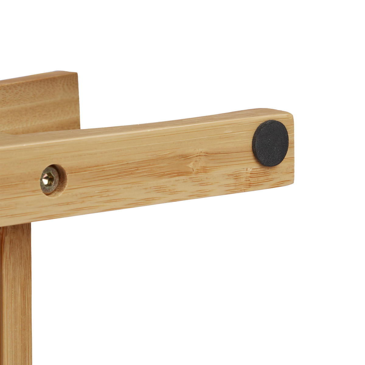 WEINREGAL - Hellbraun, Holz (30/30/14.5cm) - Relaxdays