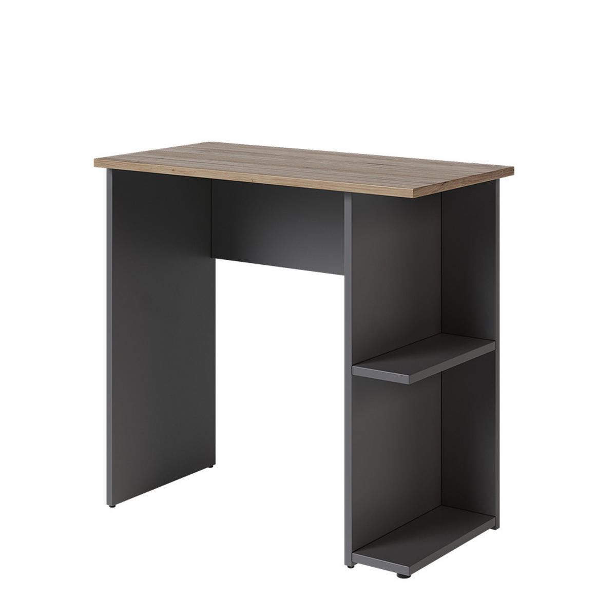 PSACÍ STŮL Simple Antracit 80 x 40 cm - antracitová, kompozitní dřevo (40/80/76cm) - Vicco