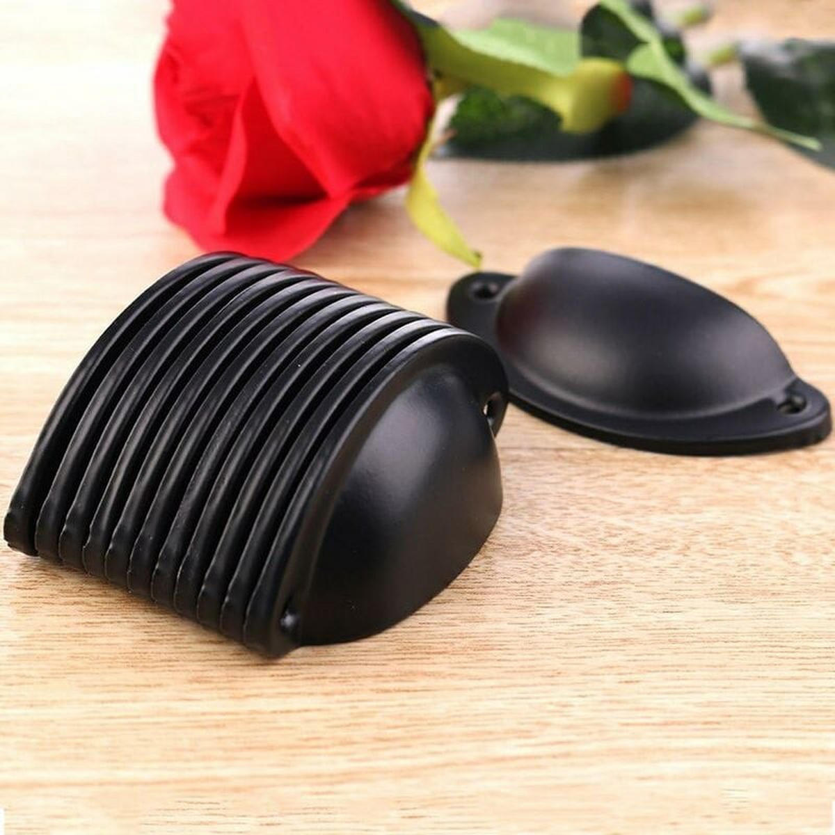 MÖBELGRIFF Schwarz 12er-Set 82 mm - Schwarz, Metall (8.2/3/8.2cm)