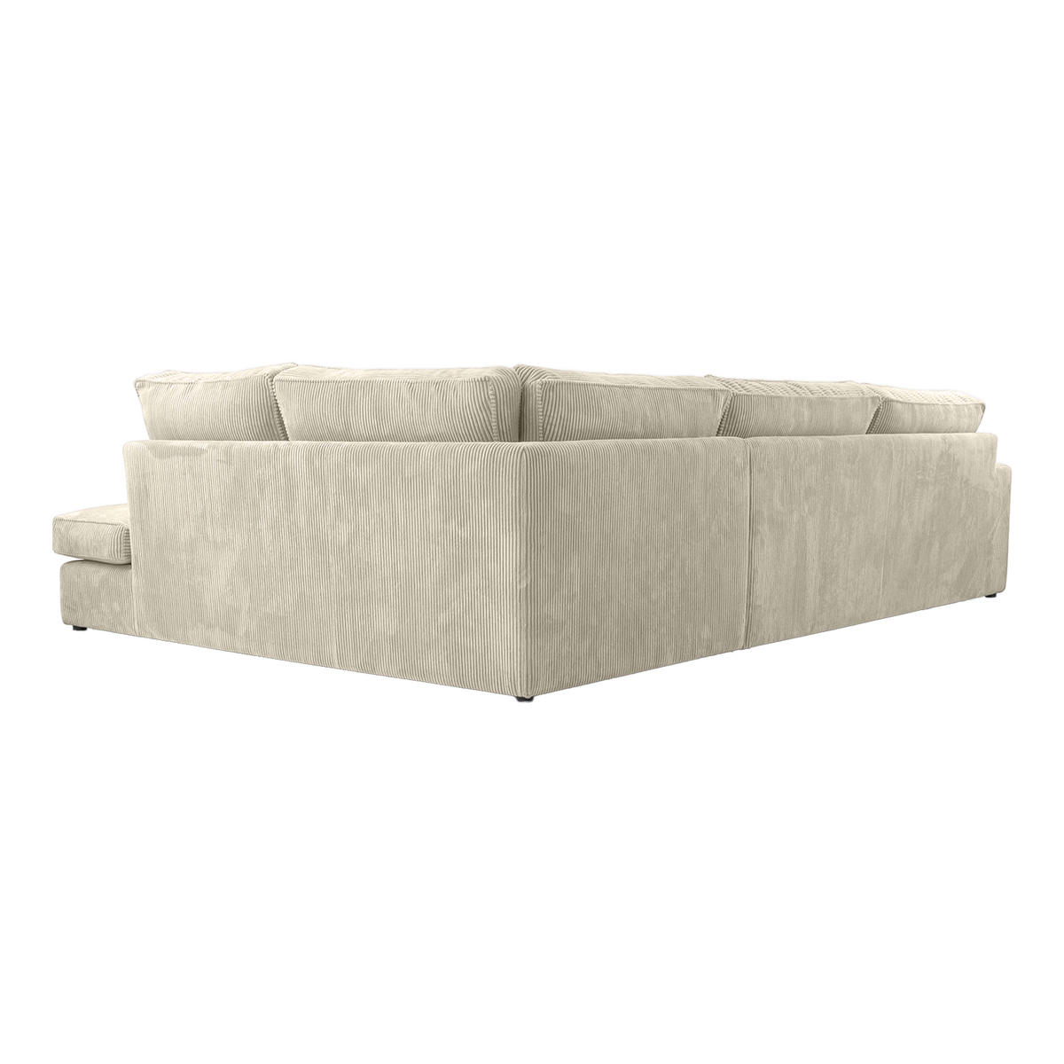 ECKSOFA CAMBO Ohne Schlaffunktion, Creme - Creme, Textil (314/224cm) - Fedve