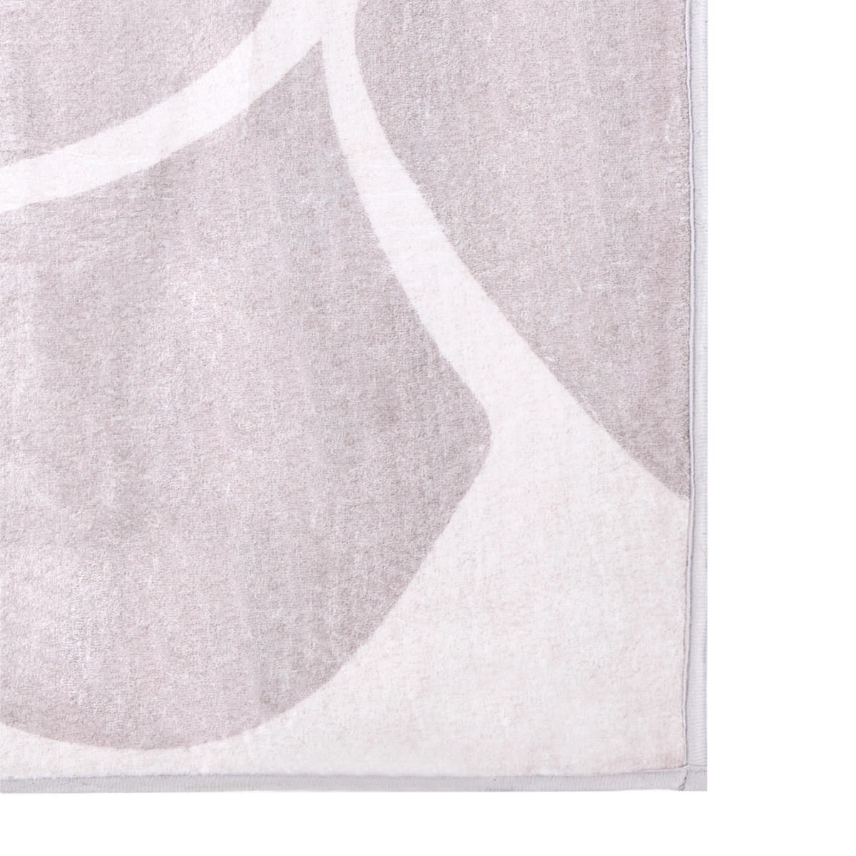 KOBEREC Béžový 160/230 cm Akyaka - béžová, textil (160/200cm) - Beliani