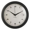 WANDUHR Clarrise Ø 28 cm - Schwarz, Kunststoff (5.7/28/28cm) - Atmosphera Createur d´interieur