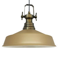 PENDELLEUCHTE Asletl 40/30 cm - Beige, Metall (30/40/34cm) - Bamyum