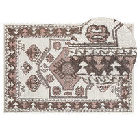 VINTAGE-TEPPICH Tomarza 200/140 cm - Multicolor, Textil (140/200cm) - Beliani