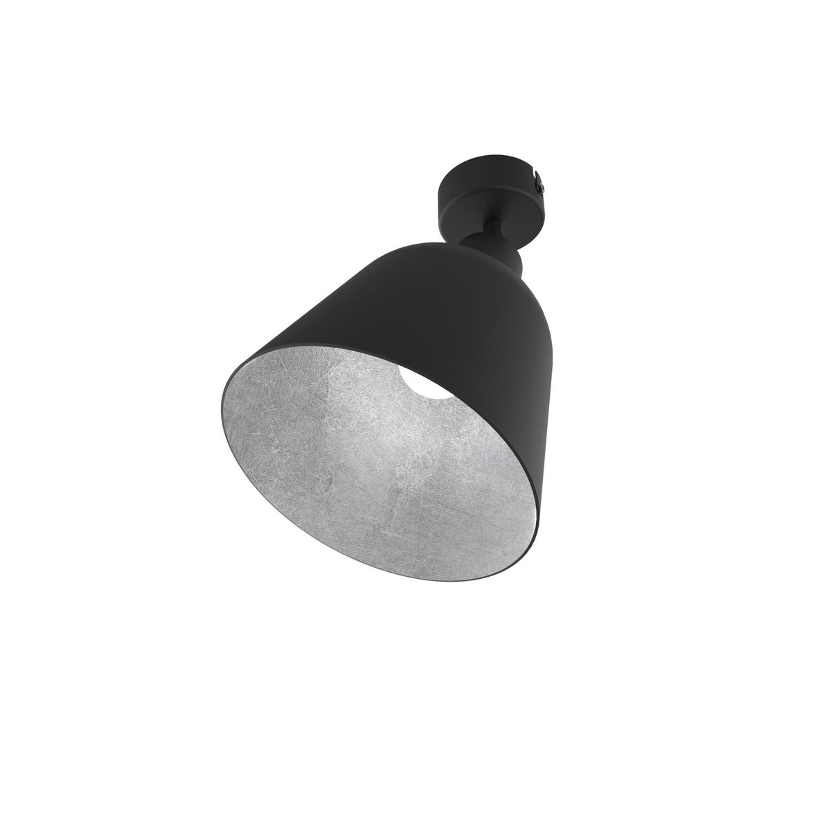 DECKENLEUCHTE - Schwarz, Metall (25/25/32.5cm) - Lumicom