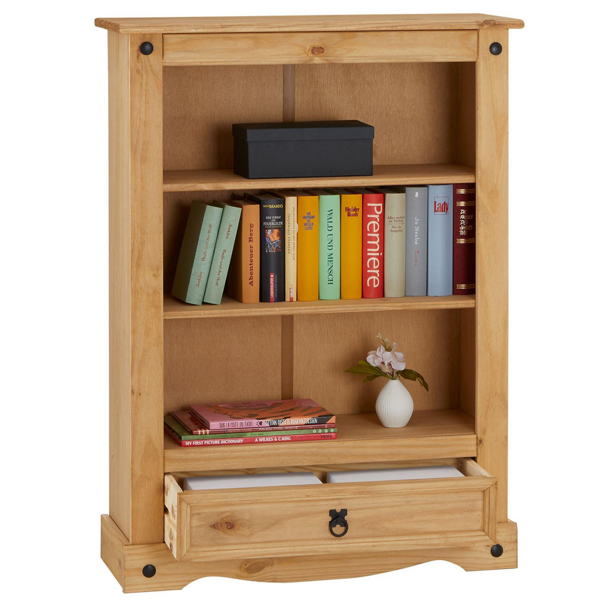 REGAL SALSA - Naturfarben, Holz (81/110/30cm) - CARO-Möbel