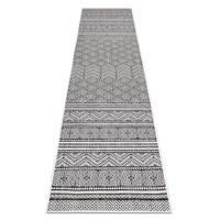TEPPICH Sion 60/250 cm - Schwarz, Textil (60/250cm) - rugsX