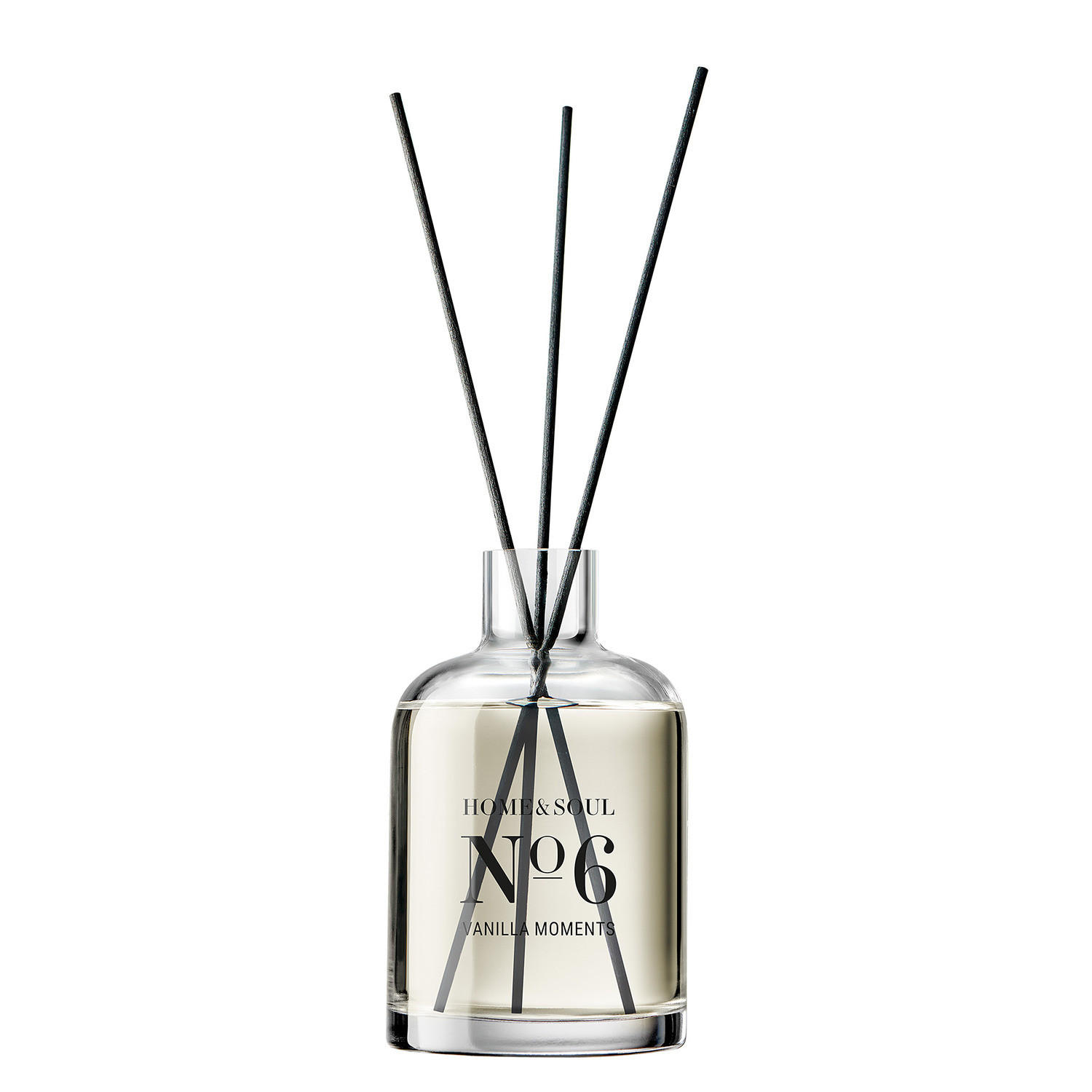 RAUMDUFT Home & Soul Vanilla Moment - Transparent, Glas/Naturmaterialien (7/7/22cm) - Butlers