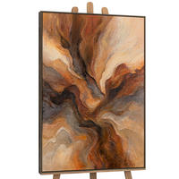 GEMÄLDE Blitz der Ewigkeit Schattenfugenrahmen Grau 140x100 cm - Grau, Holz (140/100cm) - YS-art gallery