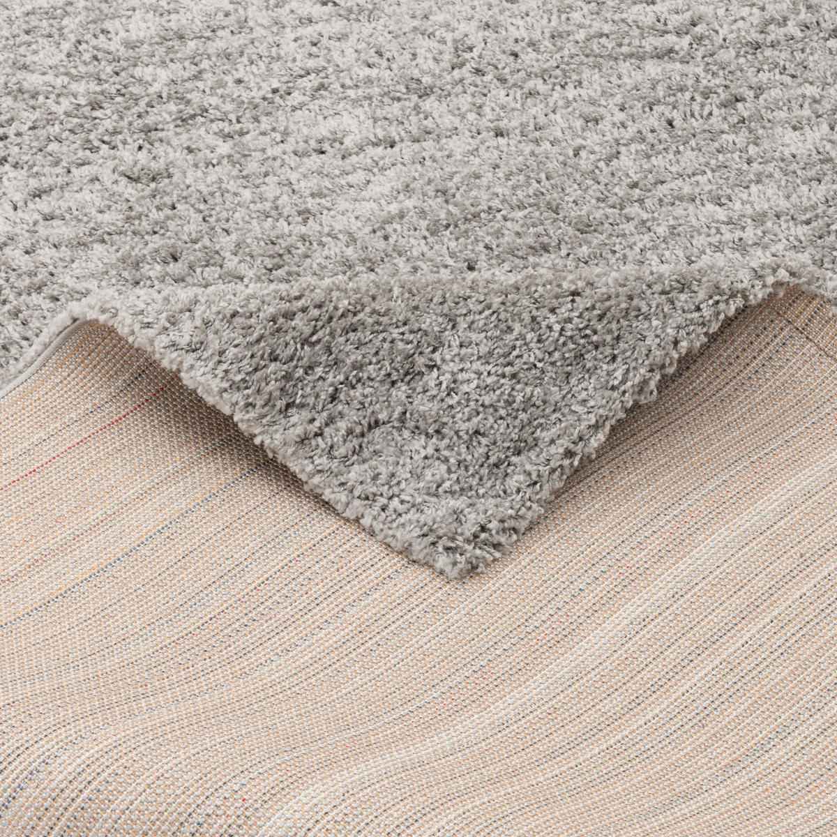 HOCHFLOR LANGFLOR SHAGGY TEPPICH FLUFFY - Grau, Textil (200/290cm) - Pergamon