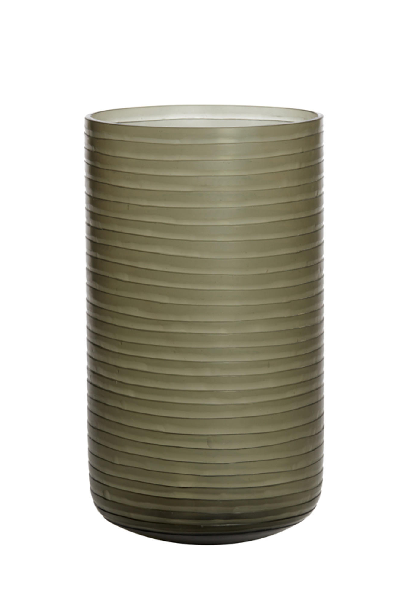 VASE Rumi Grau Ø22,5/41 cm - Grau, Glas (22.5/41cm) - Light & Living