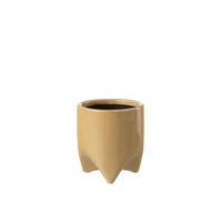 BLUMENTOPF HELIA - Töpferei - Beige - S - 2er set - Ø 12,5 cm - Beige, Keramik (12.5/14cm) - J-Line