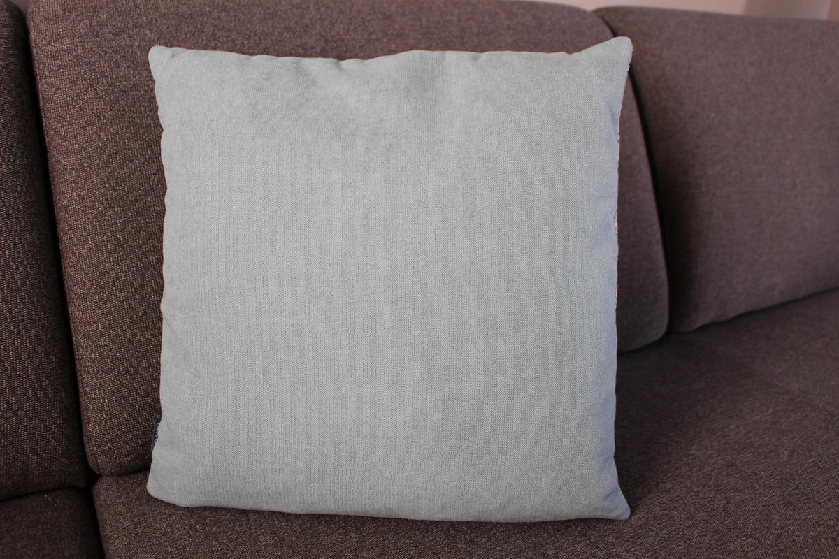 KISSENHÜLLE Vendetta mint - Mintgrün, Textil (60/60cm) - Magma Heimtexx