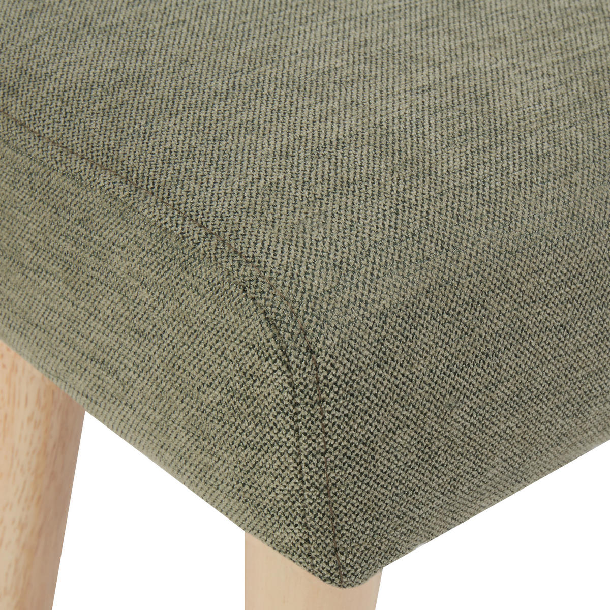 HOCKER Stoff GrünTakoma II - Grün, Textil (50/34/30cm) - Beliani