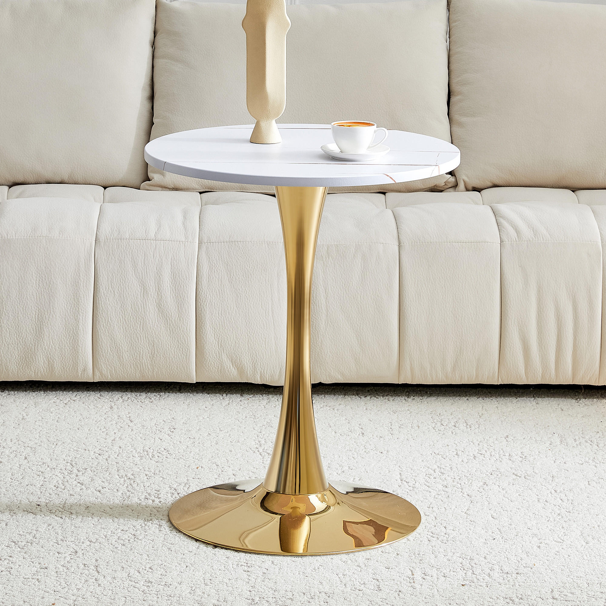 ComfortXL Bartisch Gold 60x72x60 cm