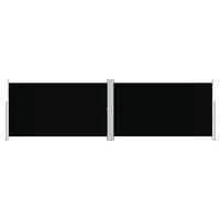 SEITENMARKISE Ausziehbar Schwarz 180x600 cm - Schwarz, Textil (600/180/600cm) - furnicato