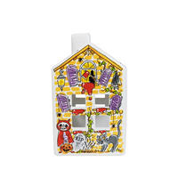 TEELICHTHALTER Halloween in Bunt - 14,5cm - Multicolor, Keramik (8.5/14.5/8.3cm) - Blond Amsterdam
