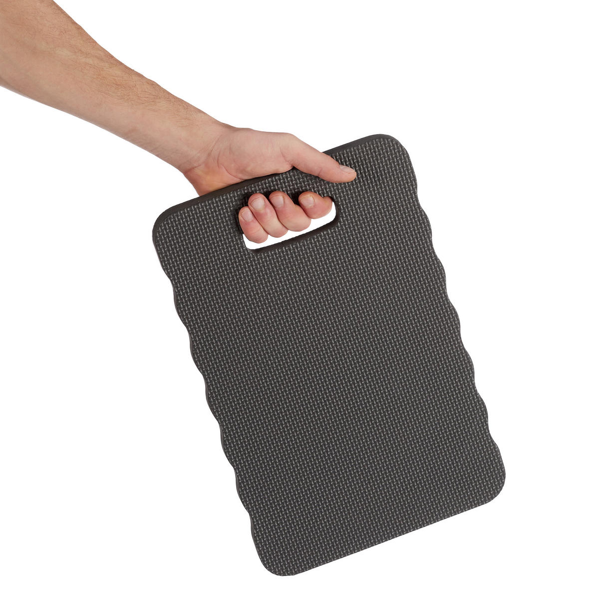 2xKNIEKISSEN - Schwarz, Textil (40/26cm) - Relaxdays