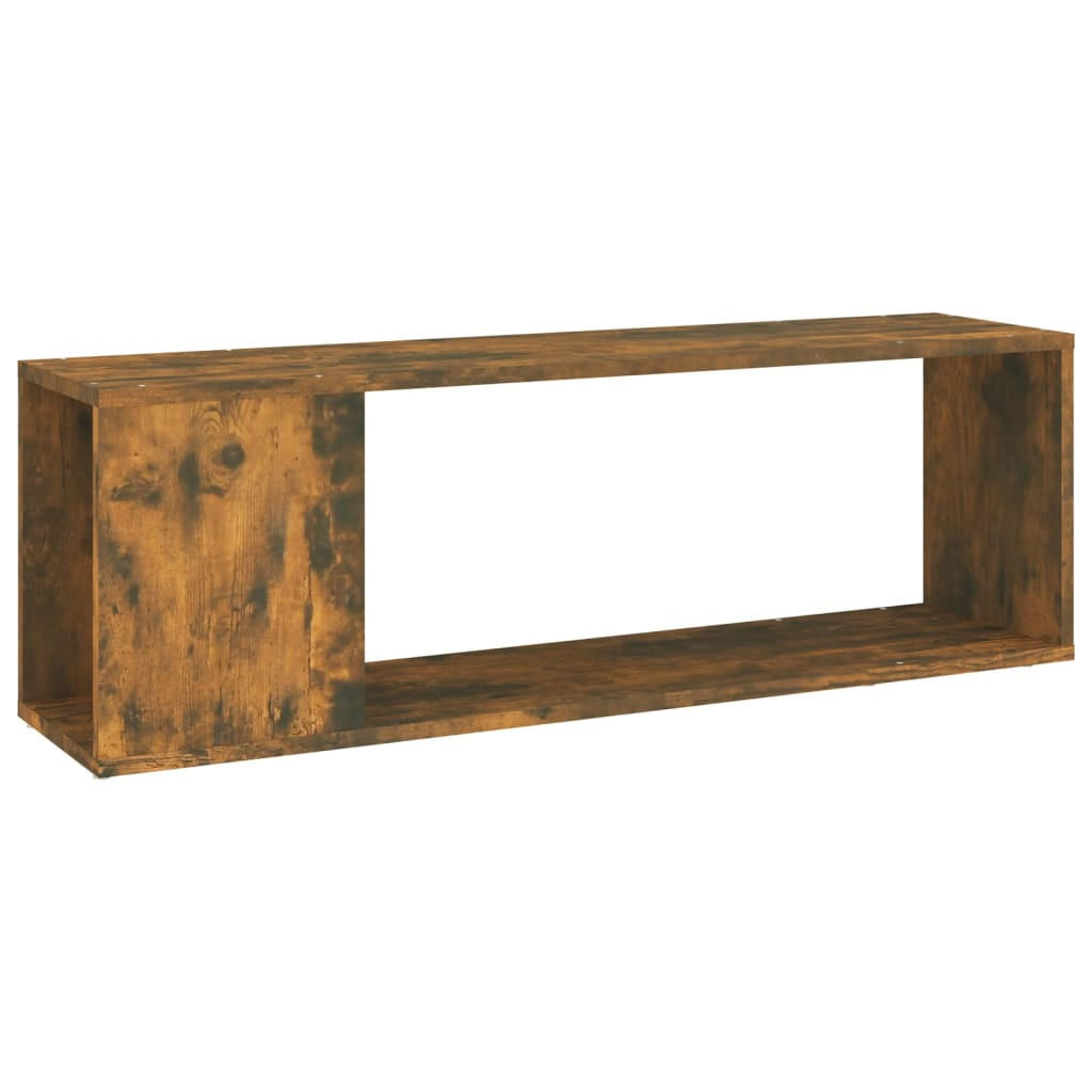 vidaXL Lowboard Dunkelbraun 100x32x24 cm