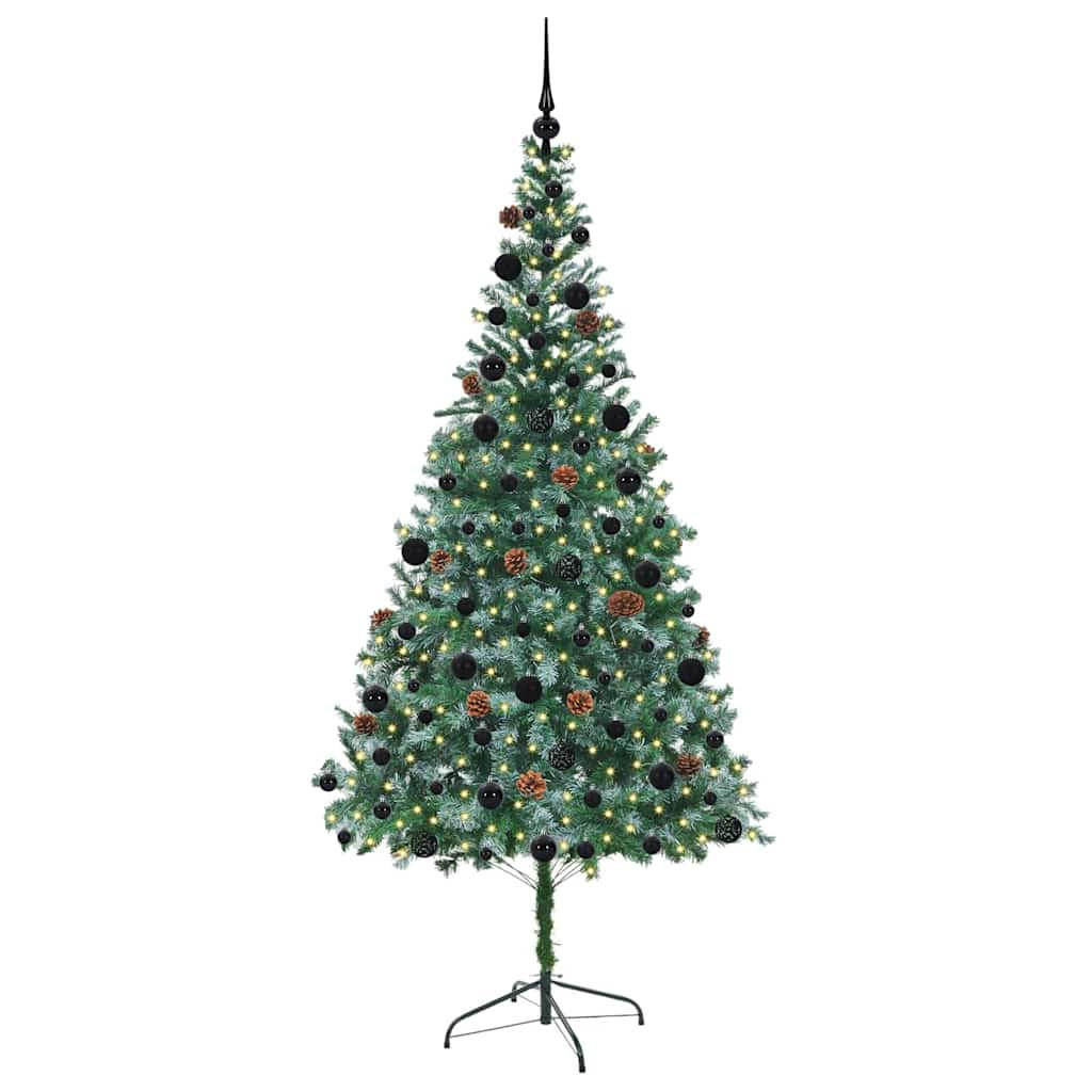vidaXL Weihnachtsbaum Grün 210 cm