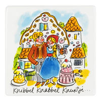 FLIESE Efteling Hänsel und Gretel in Bunt - 13cm - Multicolor, Keramik (13/0.5/13cm) - Blond Amsterdam
