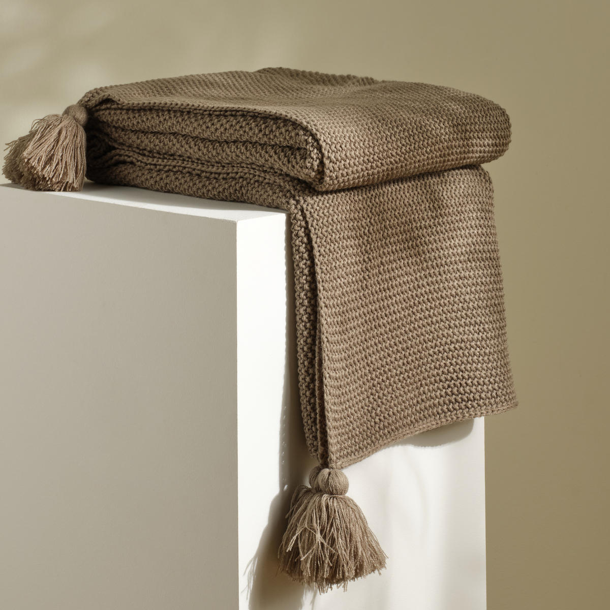 DECKE Zoltane - Braun, Textil (130/170cm) - home&you