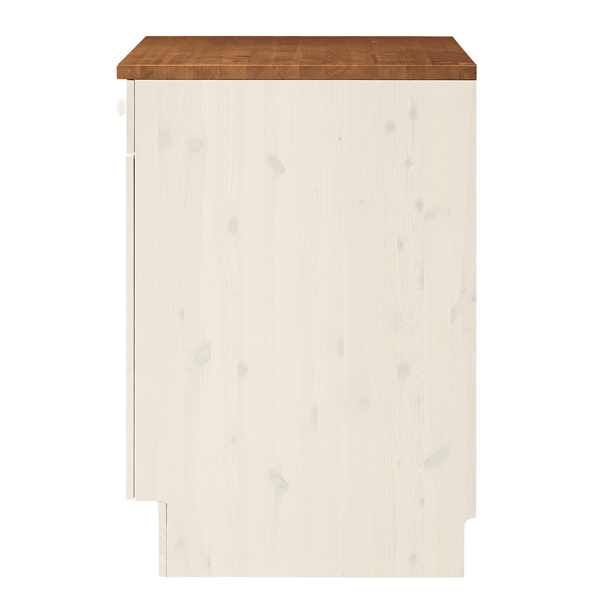 UNTERSCHRANK - Kiefer massiv - Kieferfarben, Holz (100/85/60cm) - home24