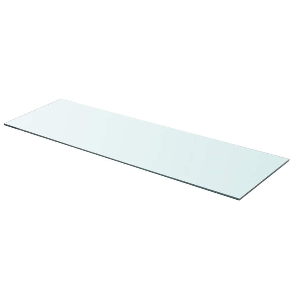 REGALBODEN Glas Transparent 90/30 Cm - Transparent, Glas (30/0.8/90cm) - vidaXL