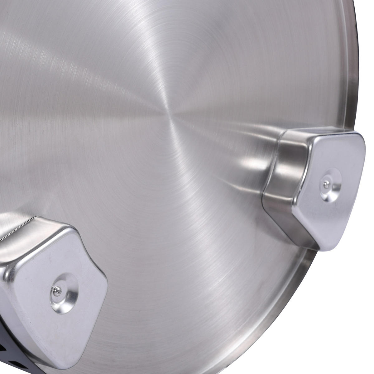 RAUCHFREIE Feuerschale - Schwarz, Textil/Metall (49.5/35/49.5cm) - Relaxdays