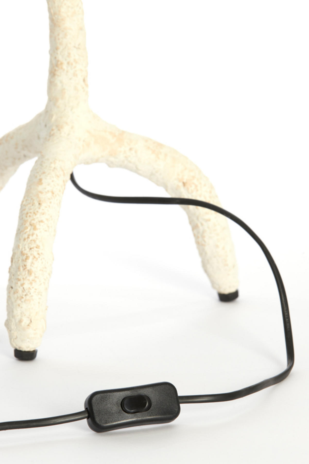 LAMPENFUSS Guja Braun 20/20/57 cm - Hellbraun, Papier (20/20/57cm) - Light & Living