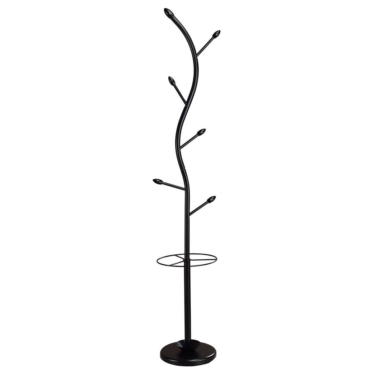 KLEIDERSTÄNDER TRIANA - Schwarz, Metall (30/185/30cm) - IDIMEX