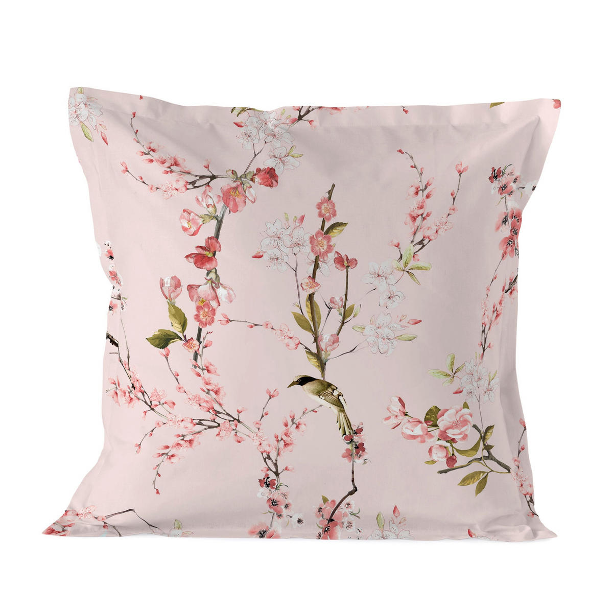 KISSENBEZUG chinoiserie rose 60x60 cm mehrfarbig - Multicolor, Textil (60/60cm) - Happy Friday