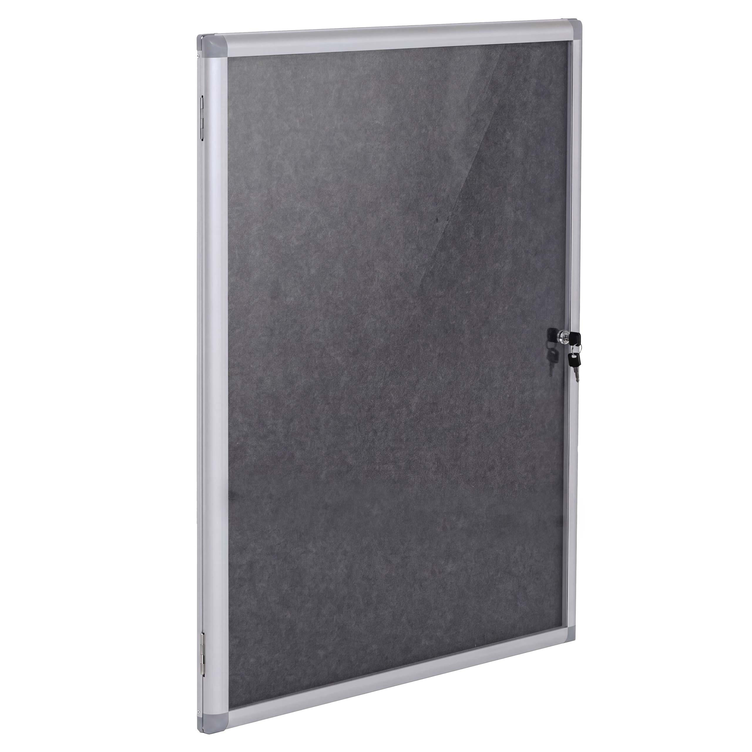 SCHAUKASTEN Schwarz - Schwarz, Metall (68/95/7cm) - MCW