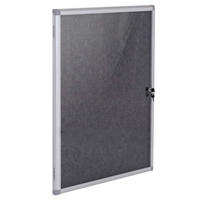 SCHAUKASTEN Schwarz - Schwarz, Metall (68/95/7cm) - MCW