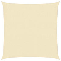 SONNENSEGEL 160 g/m² Creme 3x3 m HDPE - Creme, Textil (300/300cm) - furnicato