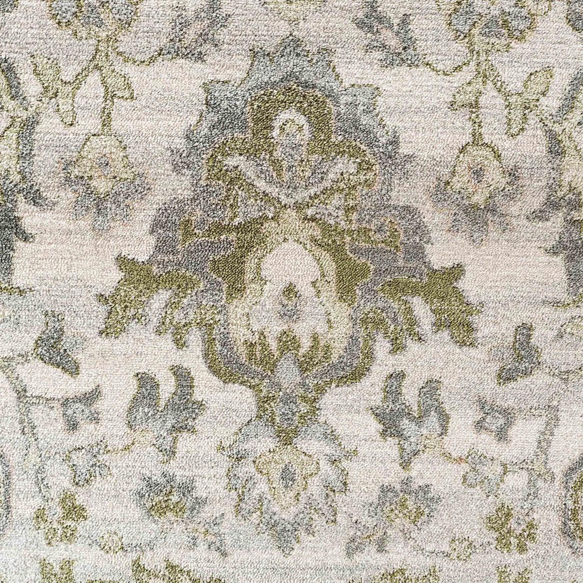 TEPPICHLÄUFER Catlaine Getty Green Grün - Grün, Textil (61/239cm) - Kukoon Rugs