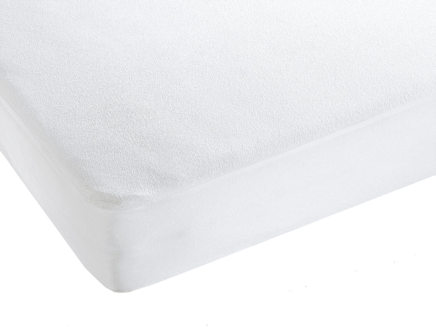 MATRATZENAUFLAGE, 100x200 cm, 75% Baumwolle, 25% Polyester, Weiß - Weiß, Textil (100/200cm) - Zollner