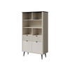 REGAL Marly 1S2D RE05 - Kaschmir/Schwarz, Holzwerkstoff/Metall (90/163/40cm) - MIRJAN24